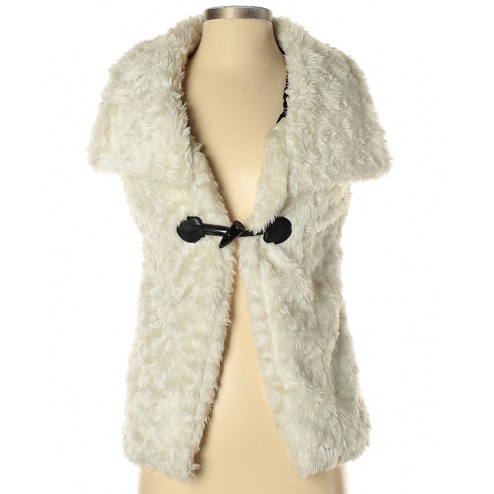 Faux fur vest